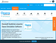 Tablet Screenshot of operafea.com